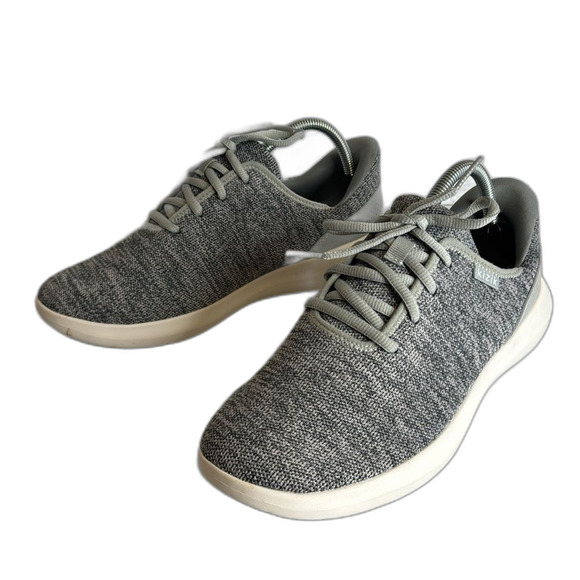 Kizik Madrid Eco Knit Slip On Hand Free Sneakers Gray Men’s Size 8.5 Women’s 10 - Picture 2 of 9